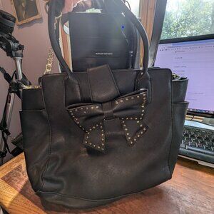 Betsey Johnson Black Purse